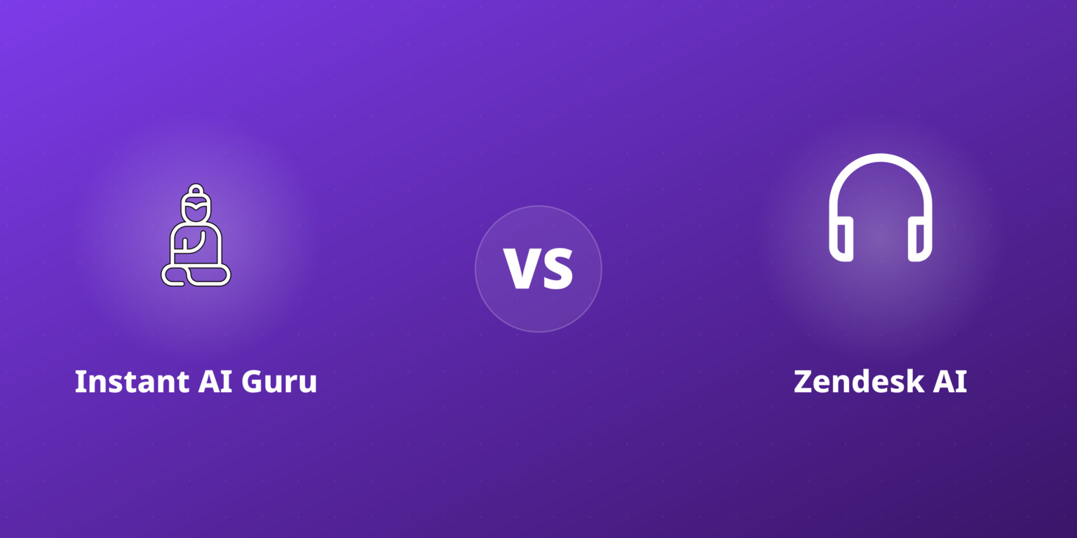 Instant AI Guru vs Zendesk AI: What Our Tests Showed